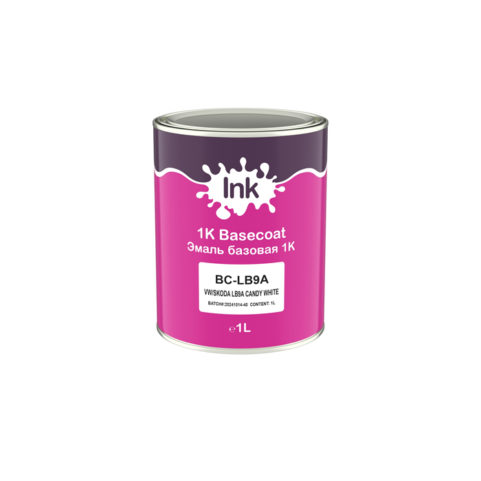 INK LB9A Базовая эмаль VW/Skoda Candy White 1л.