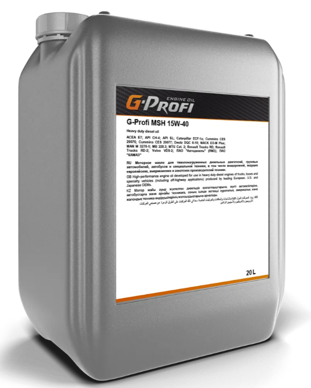 G-Profi MSH 15W-40, 20л