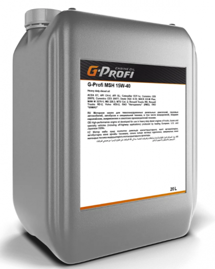 G-Profi MSH 15W-40, 20л
