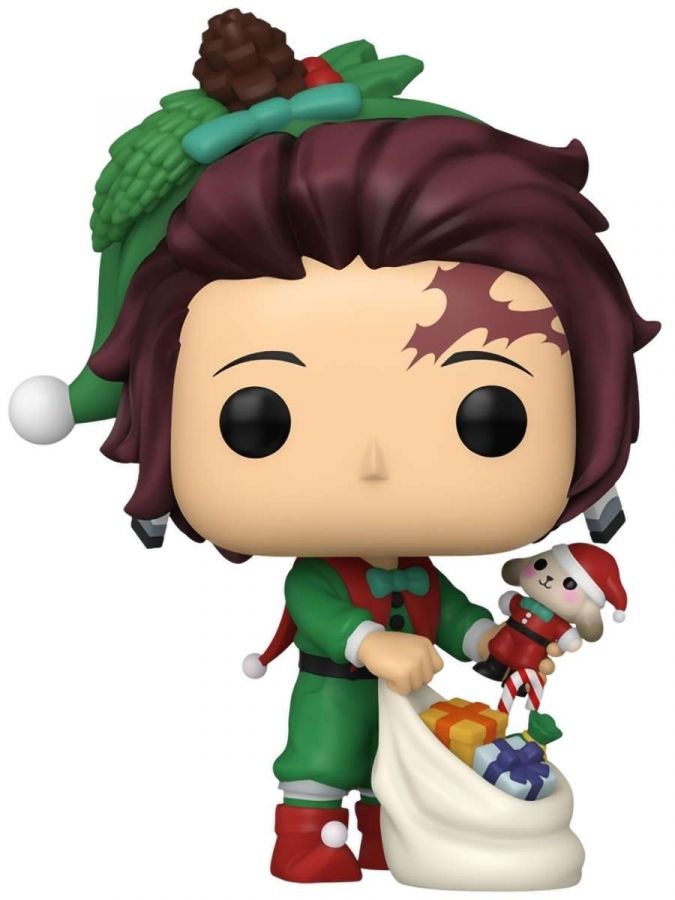 Фигурка Funko POP! Plus Demon Slayer - Tanjiro Kamado (Holiday)