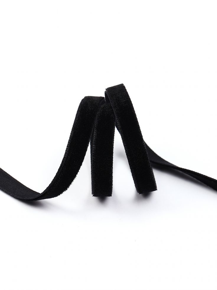 Лента бархатная 6 мм разные цвета (TBY.LB6)