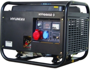 Бензиновый генератор Hyundai HY 9000SE-3