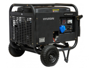Бензиновый генератор Hyundai HY 9000SER с пультом ДУ