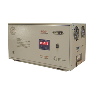 Стабилизатор напряжения LIDER PS 7500 W-50