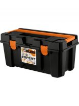 Ящик для инструментов, 24 '', пластик, Blocker, Expert, без замка, ручка-замок, черный, оранжевый, BR393810028