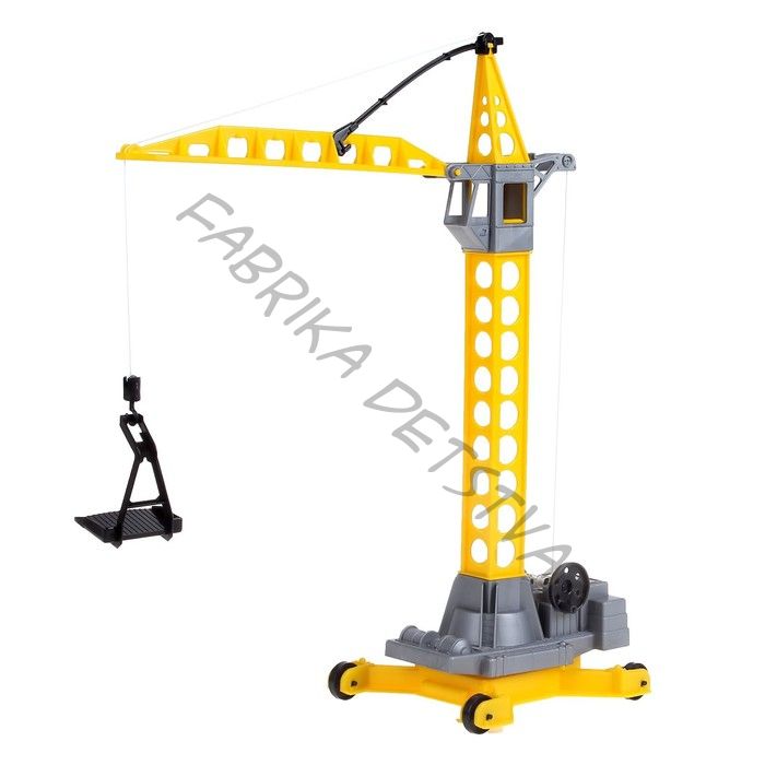 Башенный кран «Агат», на колёсиках