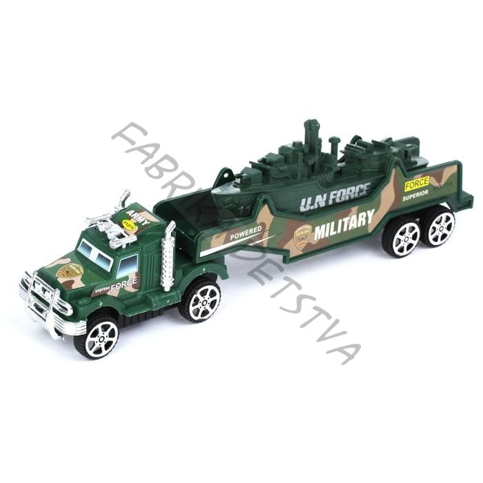 Грузовик инерционный «Военный», цвета МИКС