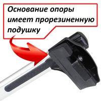 Багажник на крышу Honda Accord 9 2013-19, Атлант, аэродинамические дуги Эконом, опора Е