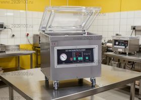 Упаковщик Hualian DZ-400/2T вакуумный (нерж.)