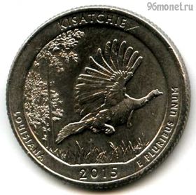 США 25 центов 2015 D