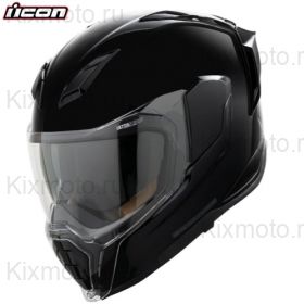Шлем Icon Ultraflite Solid, чёрный