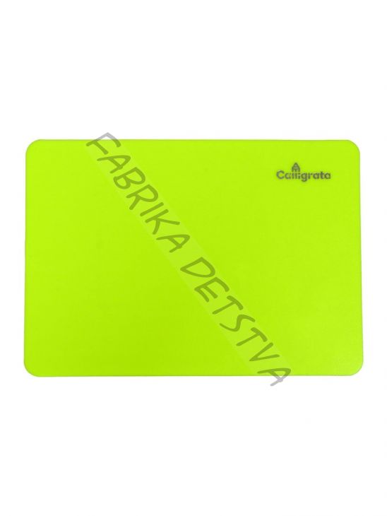 Доска для лепки пластиковая А5 Calligrata «Яркое творчество», неон жёлтый