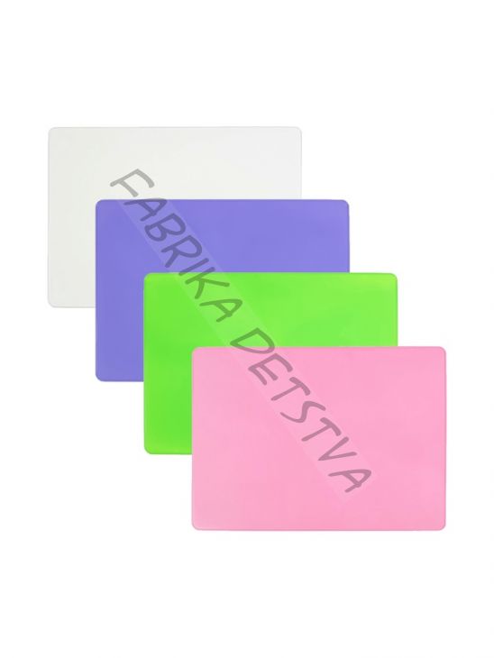 Доска для лепки пластиковая А4 Calligrata «Прованс», пастельная, с бортиком, МИКС