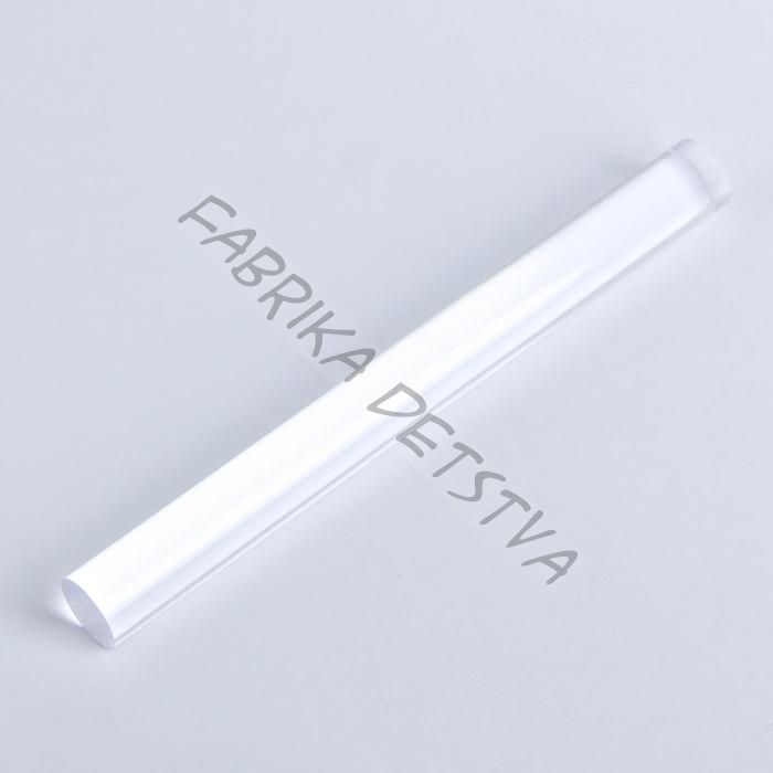 Ролик акриловый для пластики, глины, пластилина, L=19 см, d=2 см