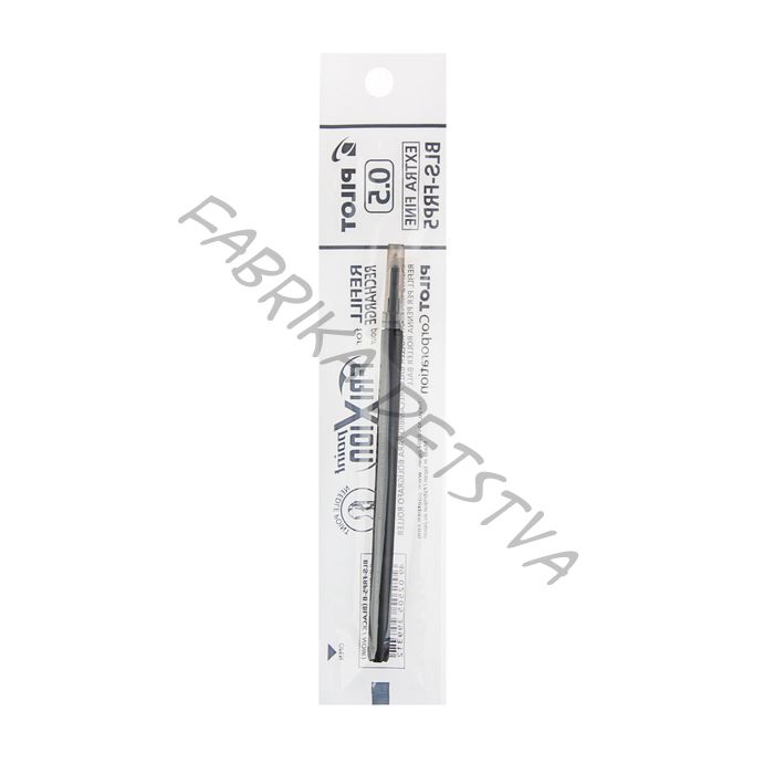 Стержень гелевый Pilot. Frixion для ручек BL-FRP5, чёрные чернила, стираемые, диаметр пишущего узла 0.5 мм