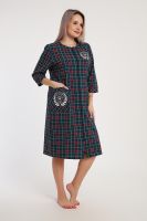 525 Халат на молнии [зеленый]