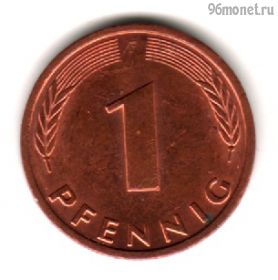 ФРГ 1 пфенниг 1994 F