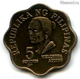 Филиппины 5 сентимо 1979