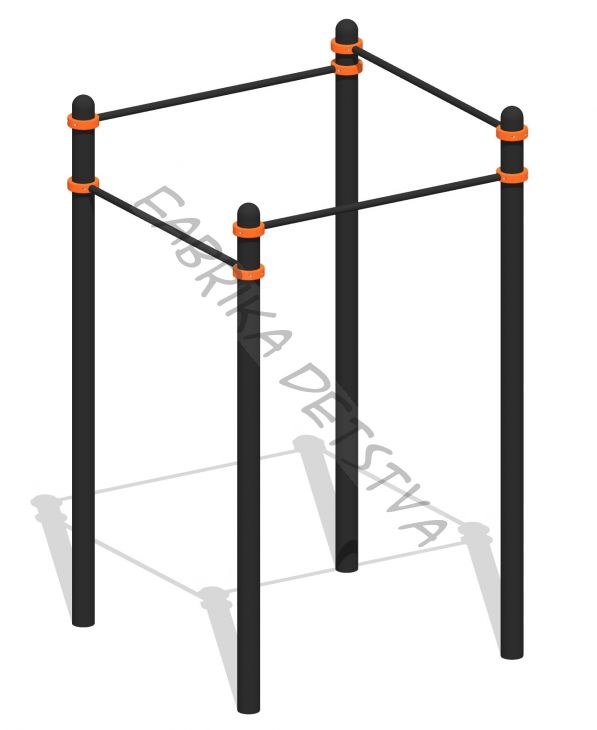 4 турника Квадрат