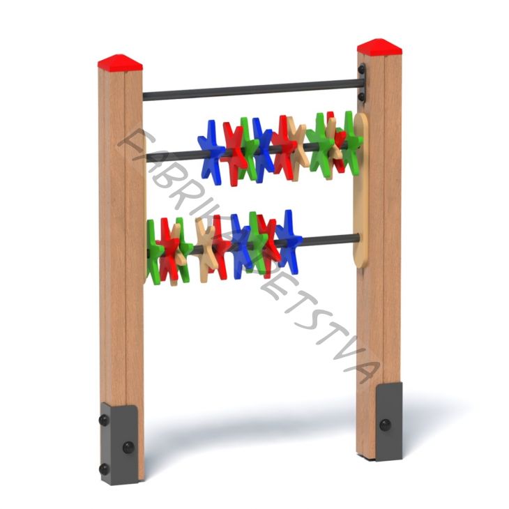 Игровая панель "Счеты - Звездочки"