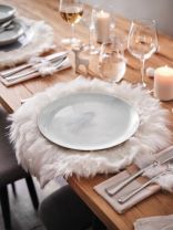 Тарелка обеденная, стеклокерамика, 25 см, круглая, Diwali Marble, Luminarc, P9908