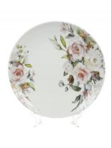 Тарелка обеденная, фарфор, 24 см, круглая, Универсал Верона, Добрушский фарфоровый завод, 0С2371Ф34