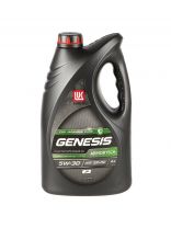 Масло моторное полусинтетическое, 5W30, Лукойл, Genesis Armortech JP, зеленое, 4 л, 3149902