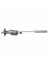 Тэн для водонагревателя Ariston/Garanterm, нержавеющая сталь, 2 кВт, R64 мм, анод, М6, RF, М20095