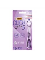 Станок для бритья Bic, Click 5 Soleil, для женщин, 5 лезвий, 2 сменные кассеты, 503715