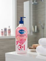 Гель для душа Aura, Family Цветочный коктейль, 1 л