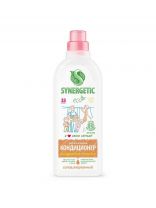 Кондиционер для белья Synergetic, 1 л, Миндальное молочко, концентрат