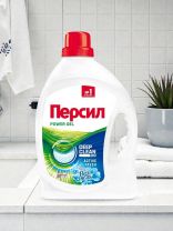 Гель для стирки Персил, 1.95 л, для белого белья, свежесть от Вернель