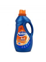 Гель-кондиционер для стирки Active, 2 л, универсальный, Clean Care, 5 в 1