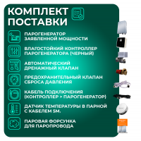 Парогенератор Steamtec TOLO H 60 - 6 кВт, 220/380В, вертикальный