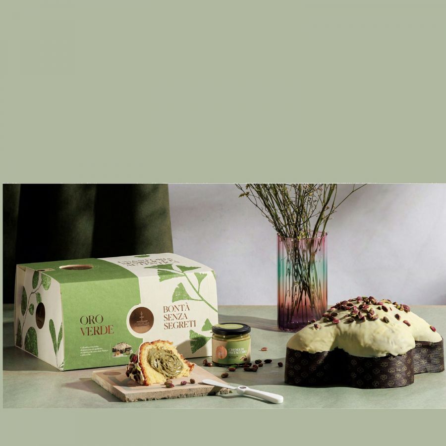 Коломба Зеленое Золото Fiasconaro 1000 г, La Colomba Oro Verde 1000 g