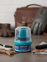 Крем Дивидик, для обуви, 55 мл, с губкой, бесцветный