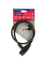 Замок велосипедный тросовый, Apecs, PD-81-65, 650 мм
