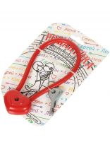 Замок велосипедный тросовый, ЧАЗ, Сердечко, 615 мм, алюминий, дисковый, Blister, ВС2-23А-01