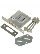 Замок врезной Птимаш, ЗВ 8-4.1, 12 023, без ручки, сувальдный, 3 ключа