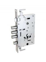 Замок врезной Аллюр, ЗВ1-08А-C AТМ-R, 7 935, без ручки, цилиндровый, правый, для китайских дверей, хром