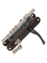 Замок врезной Зенит, ЗВ4-85.3, БП-00009288, ручка в комплекте, цилиндровый, медный