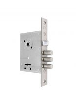 Замок врезной Border, ЗВ9-8/13, 2094, без ручки, сувальдный, хром