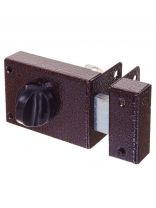 Замок накладной дверной, Омега, 3Н1, 00-00000621, медь