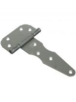 Петля-стрела для деревянных дверей, Кунгур, 130 мм, ПС-130, 3520, без покрытия