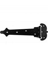 Петля-стрела для деревянных дверей, НОЭЗ, 250 мм, ПС 5-250-ФР-53, 16930, черная