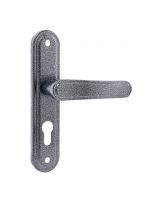 Ручка на планке Абсолют, РФ1-55/03А, БП-00013775, 55 мм, серебро, алюминиевый сплав