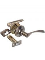 Защелка Avers, 8023-03-AB, 20407, с фиксатором, бронза, алюминий