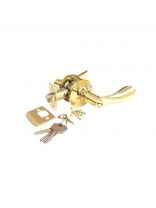 Защелка Apecs, 0891-01-G, 13253, ключ/фиксатор, золото, ЦАМ