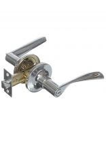 Защелка Avers, 8023-03-CR, 20409, с фиксатором, хром, ЦАМ