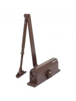 Доводчик дверной Булат, Ultimate ДД-120 A-C, -42°C + 50°C °C, морозостойкий, 140 кг, коричневый, 14925